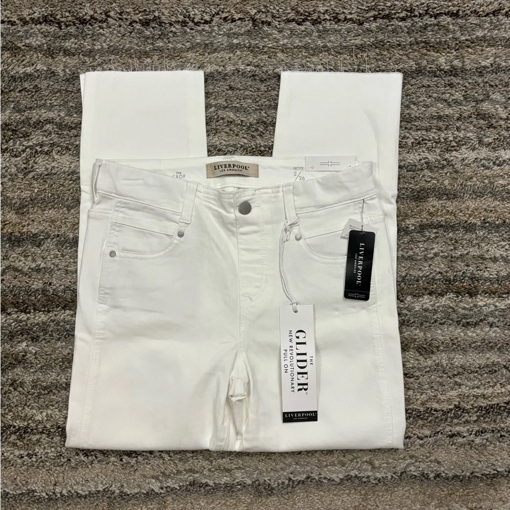 Liverpool Glider Cropped Pull-On Jeans Sz 2/26P NWT | Liverpool Pull-On Cropped- - Picture 10 of 15